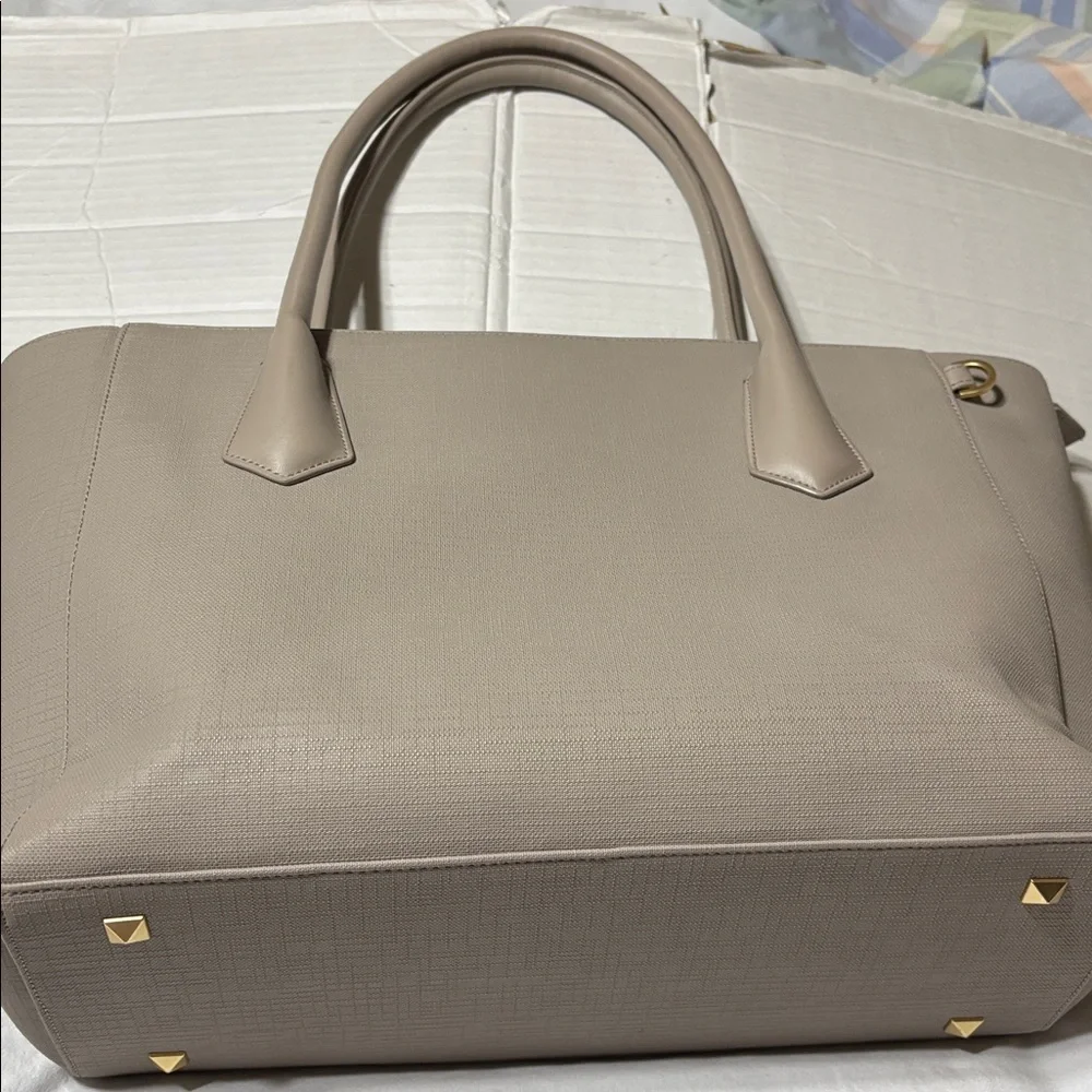 Dagne Dover coated canvas signature legend tote bag. Like new!
